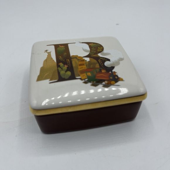 Disney parks ABC‎ letters B is for Big Thunder Mountain Railroad Trinket Box - Picture 2 of 7